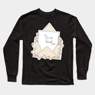 Note to self colored Long Sleeve T-Shirt